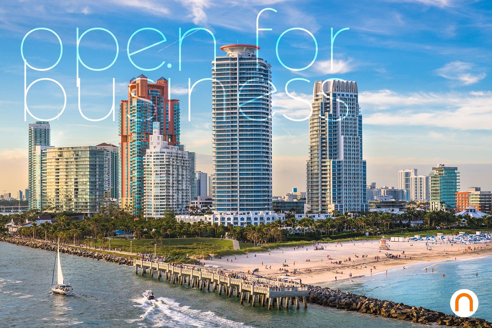 Miami Beach is open for business - Book your Miami Villa Rental Today with Nomade Villa Collection