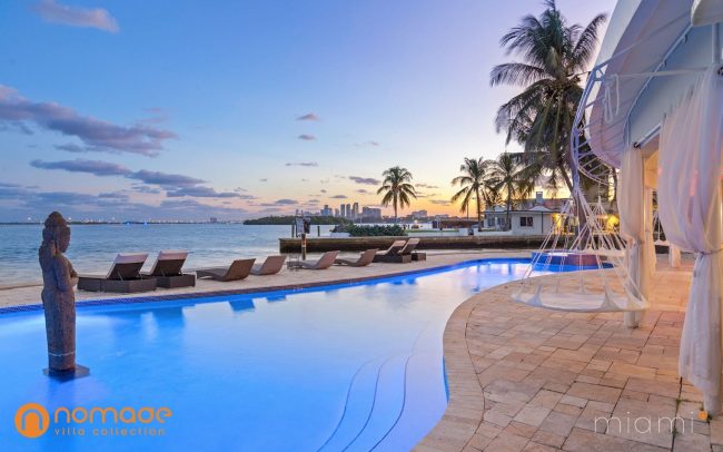 Villa Casa Blu luxury vacation rental villa in Miami | Nomade Villa Collection