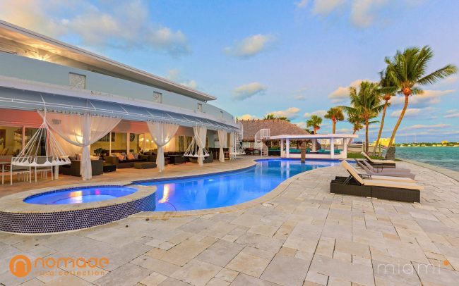 Villa Casa Blu luxury vacation rental villa in Miami | Nomade Villa Collection
