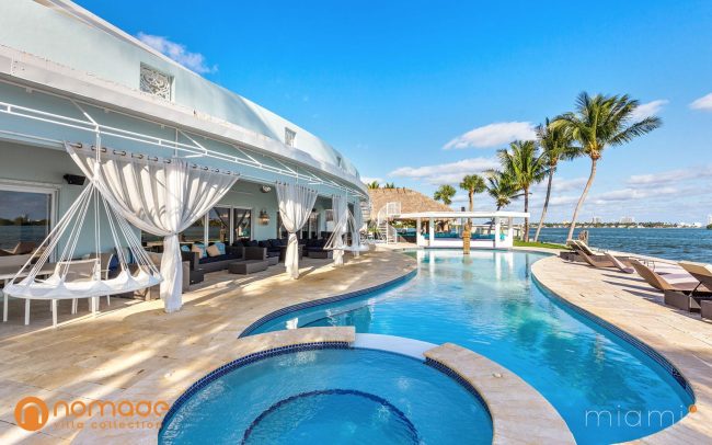 Villa Casa Blu luxury vacation rental villa in Miami | Nomade Villa Collection
