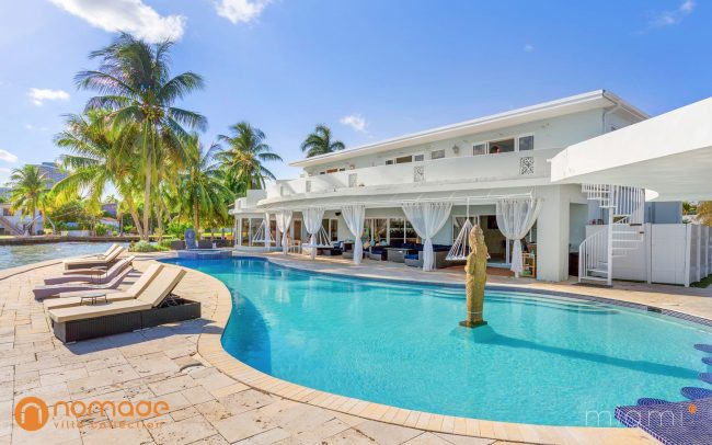 Villa Casa Blu luxury vacation rental villa in Miami | Nomade Villa Collection