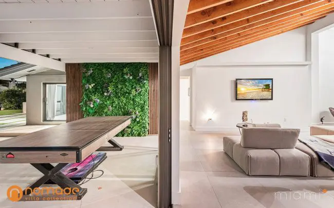 Villa Astro luxury vacation rental in Miami by Nomade Villa Collection