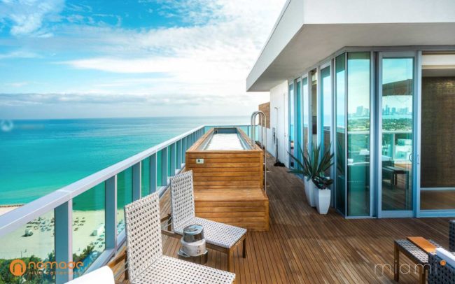 ZeroFour Penthouse Rental at The EDITION Residences Miami Beach
