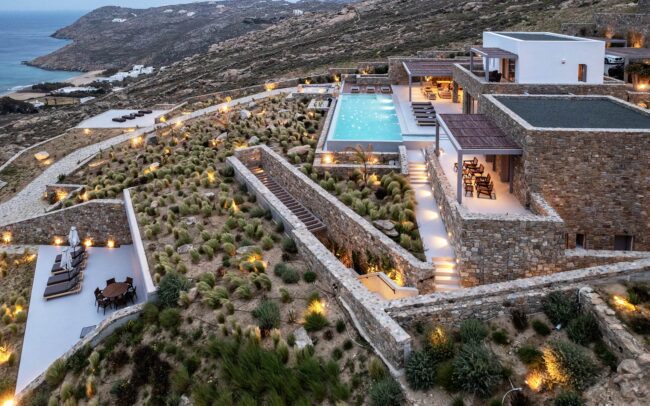 Villa Ariadne luxury vacation rental in Mykonos, Greece – Presented by Nomade Villa Collection